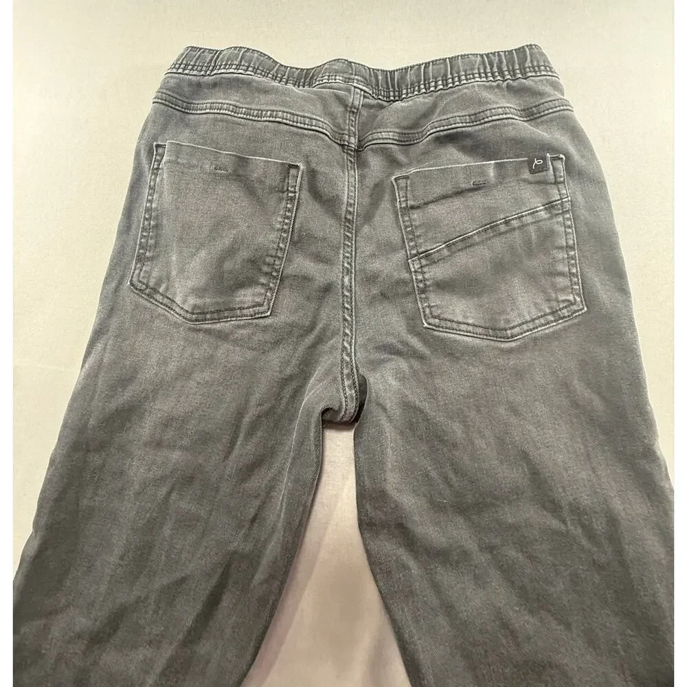Art Class Girls Size 16 Super Skinny Moto Jeans Black Stretch Pull On